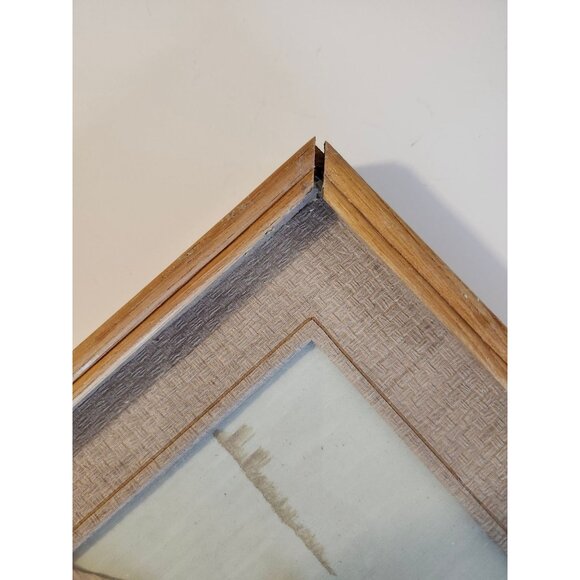 Diorama Crane Birds 1960s Chinese Wall Art 3D Showcase - Picture 5 of 10